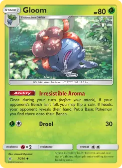 Pokémon-Karte Gloom 007/214