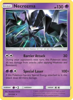 Pokémon-Karte Necrozma 101/236