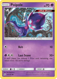 Pokémon-Karte Poipole 102/236