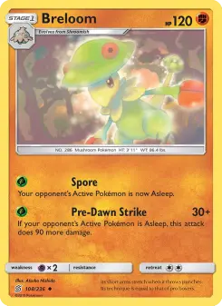 Pokémon-Karte Breloom 108/236