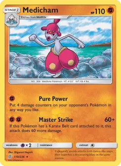Pokémon-Karte Medicham 110/236