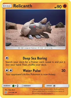 Pokémon-Karte Relicanth 111/236