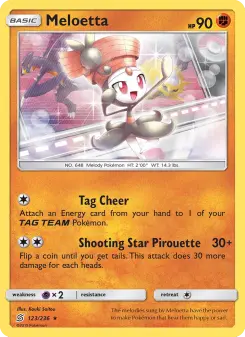 Pokémon-Karte Meloetta 123/236
