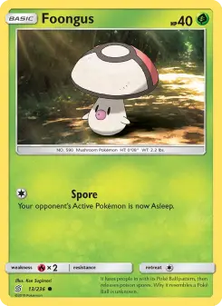 Pokémon-Karte Foongus 013/236