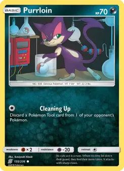 Pokémon-Karte Purrloin 135/236