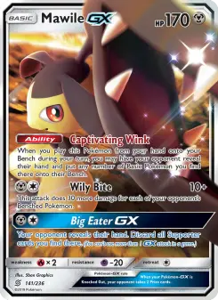 Pokémon-Karte Mawile GX 141/236