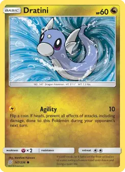 Pokémon-Karte Dratini 147/236