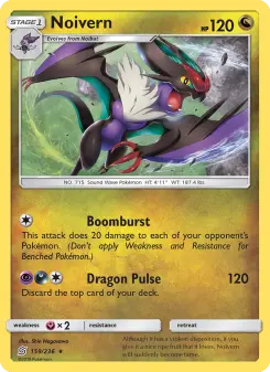 Pokémon-Karte Noivern 159/236