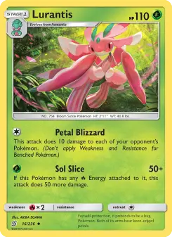 Pokémon-Karte Lurantis 016/236