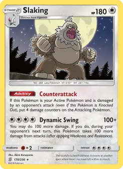 Pokémon-Karte Slaking 170/236