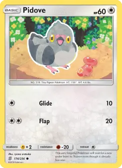 Pokémon-Karte Pidove 174/236