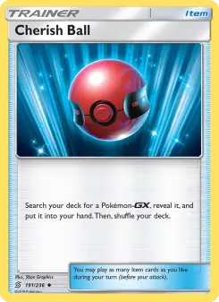 Pokémon-Karte Cherish Ball 191/236