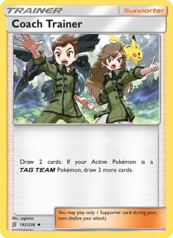 Pokémon-Karte Coach Trainer 192/236