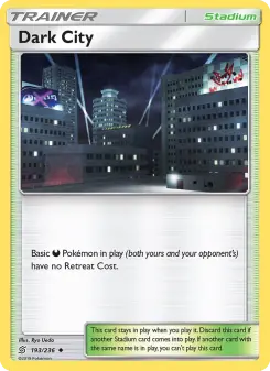 Pokémon-Karte Dark City 193/236