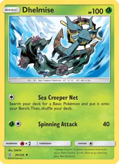 Pokémon-Karte Dhelmise 020/236