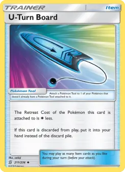 Pokémon-Karte U-Turn Board 211/236