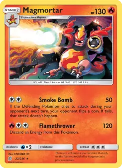 Pokémon-Karte Magmortar 022/236