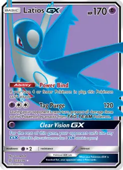 Pokémon-Karte Latios GX 223/236