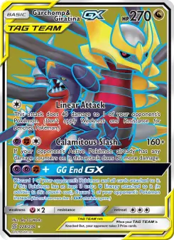 Pokémon-Karte Garchomp & Giratina GX 228/236