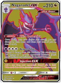 Pokémon-Karte Naganadel GX 230/236