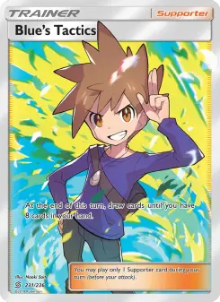 Pokémon-Karte Blue’s Tactics 231/236
