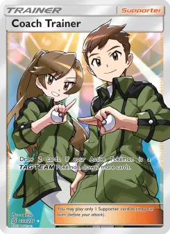 Pokémon-Karte Coach Trainer 233/236