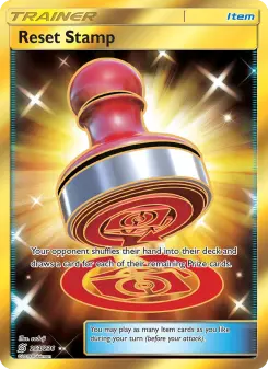 Pokémon-Karte Reset Stamp 253/236