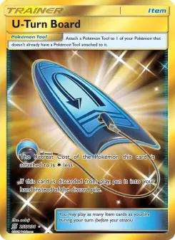 Pokémon-Karte U-Turn Board 255/236