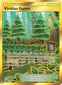 Pokémon-Karte Viridian Forest 256/236