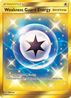 Pokémon-Karte Weakness Guard Energy 258/236