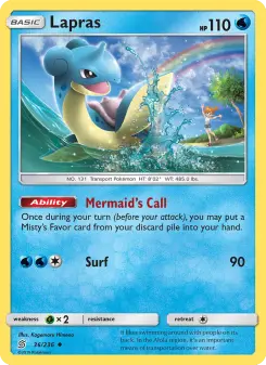 Pokémon-Karte Lapras 036/236