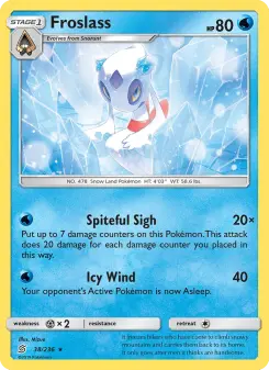 Pokémon-Karte Froslass 038/236