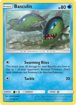 Pokémon-Karte Basculin 043/236