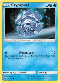 Pokémon-Karte Cryogonal 046/236