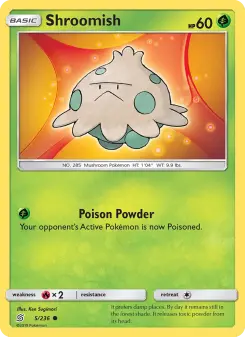 Pokémon-Karte Shroomish 005/236