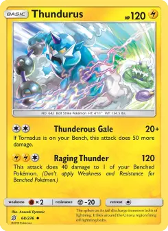 Pokémon-Karte Thundurus 068/236