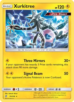 Pokémon-Karte Xurkitree 070/236
