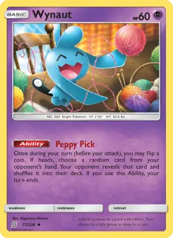 Pokémon-Karte Wynaut 077/236