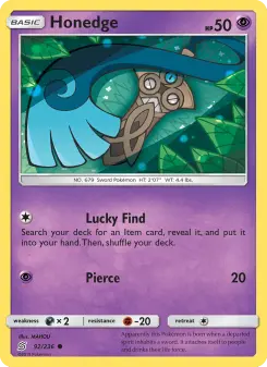 Pokémon-Karte Honedge 092/236