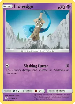 Pokémon-Karte Honedge 093/236