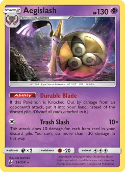 Pokémon-Karte Aegislash 095/236