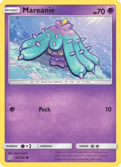 Pokémon-Karte Mareanie 096/236