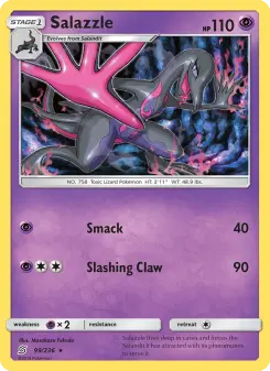 Pokémon-Karte Salazzle 099/236