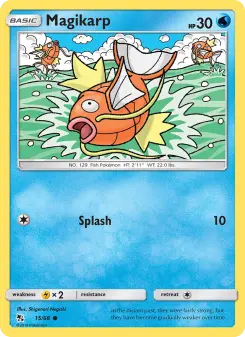 Pokémon-Karte Karpador 015/068