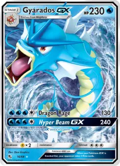 Pokémon-Karte Garados GX 016/068