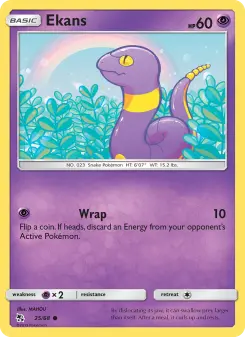 Pokémon-Karte Rettan 025/068