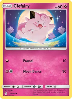 Pokémon-Karte Piepi 039/068