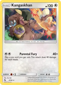 Pokémon-Karte Kangama 047/068