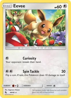 Pokémon-Karte Evoli 048/068