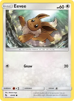 Pokémon-Karte Evoli 049/068